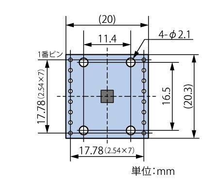 基板寸法図