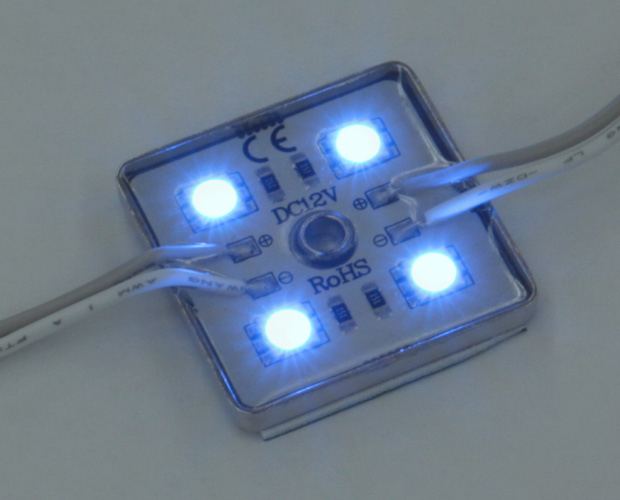 四角形高輝度青色LEDモジュール