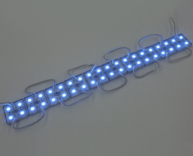 四角形高輝度青色LEDモジュール 10個タイプ