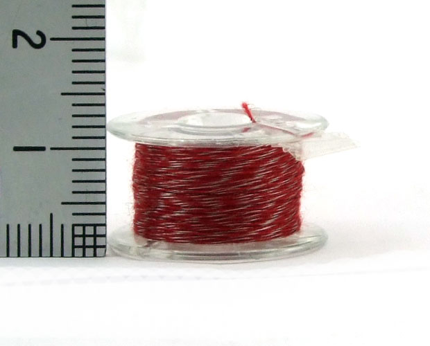 導電糸 ステンレス 10m 赤色/KP-CY1004