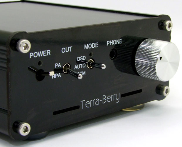 Terra-Berry ヘッドホンアンプ内蔵ネットワークプレーヤ/Terra-Berry HPA full kit_A