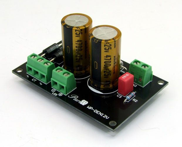 DC12V仕様パワーアンプ用 高音質電源基板 完成品/WP-DEN12V/共立