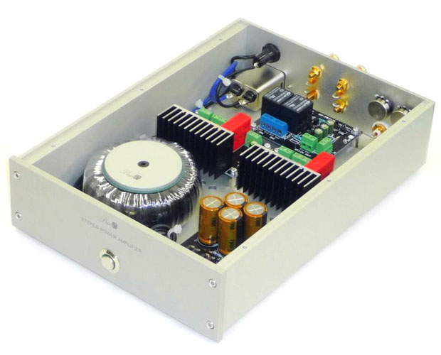 高音質ステレオパワーアンプ組立キット/WP-SSA10W